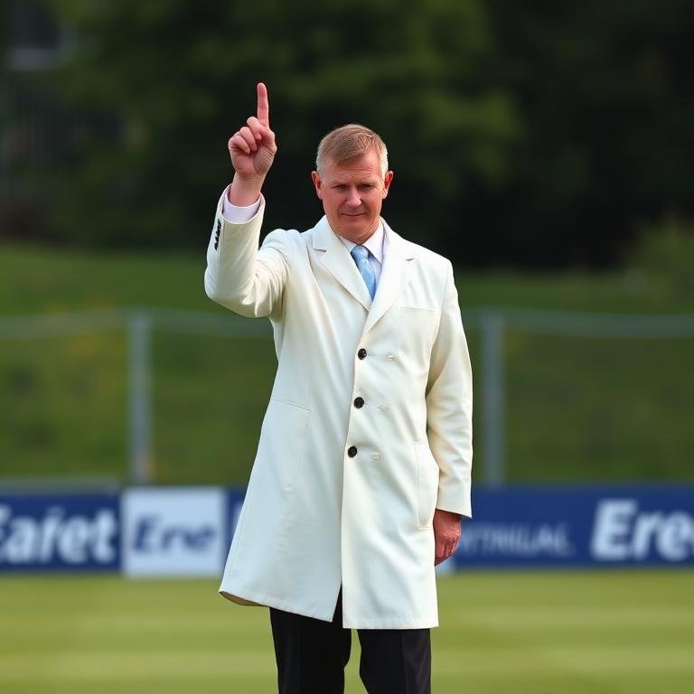 Umpire signal: Out